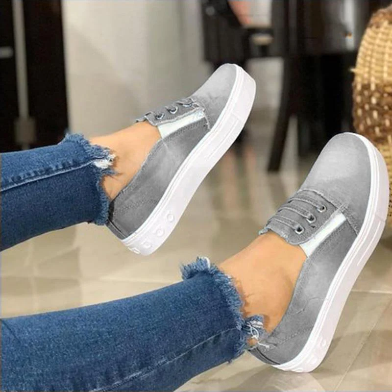 Women Casual Canvas Sneaker Shoes - Image 6
