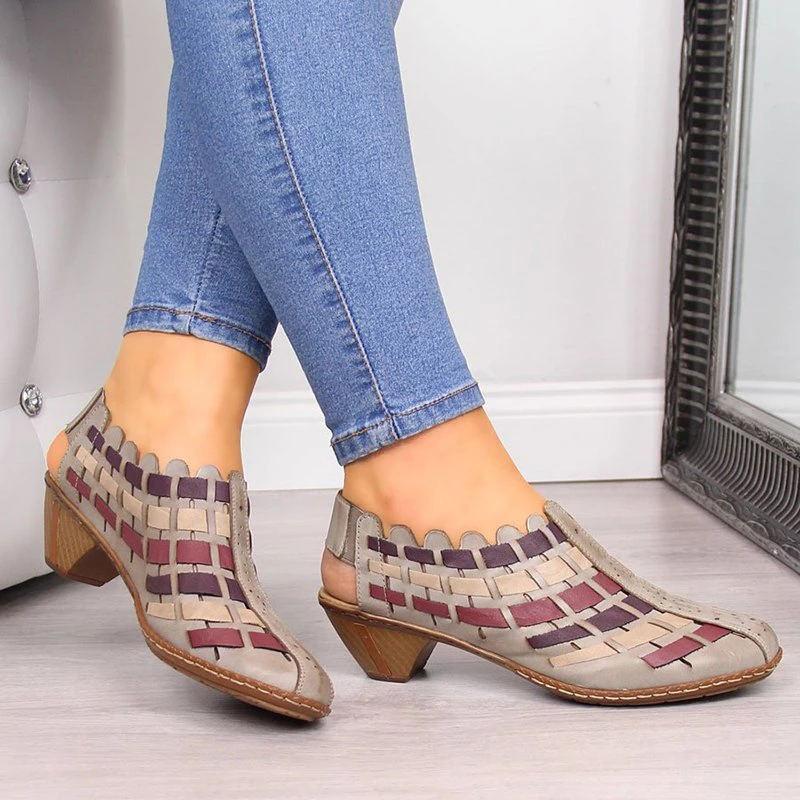 Women Casual Comfy Elastic Band Plus Size Sandals - Image 5