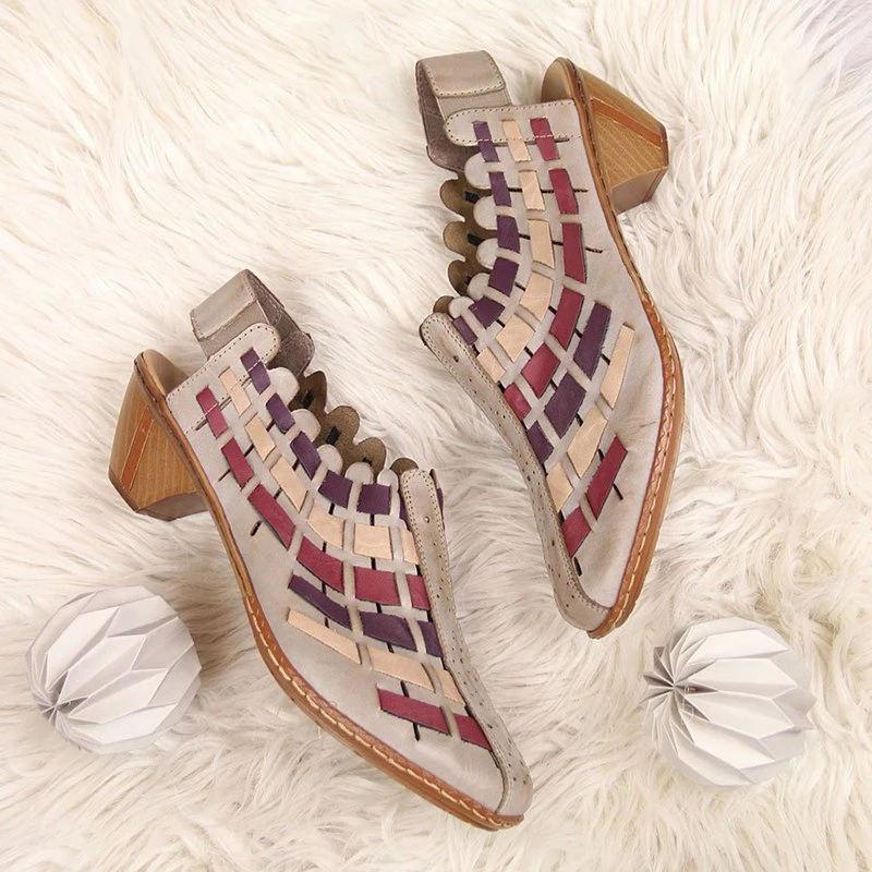 Women Casual Comfy Elastic Band Plus Size Sandals - Image 6