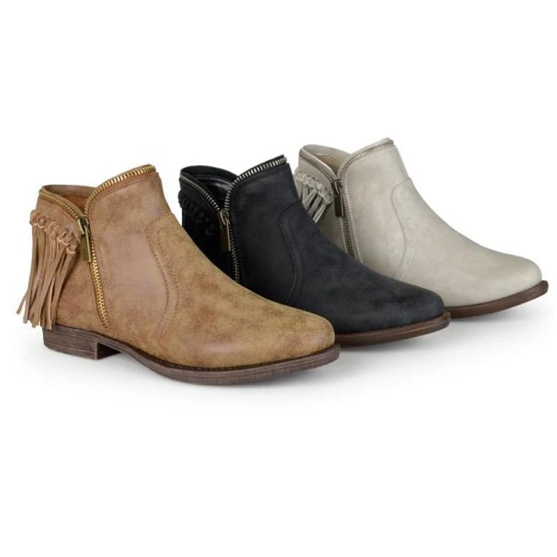 Women Casual Platform Zipper Boots - Image 2