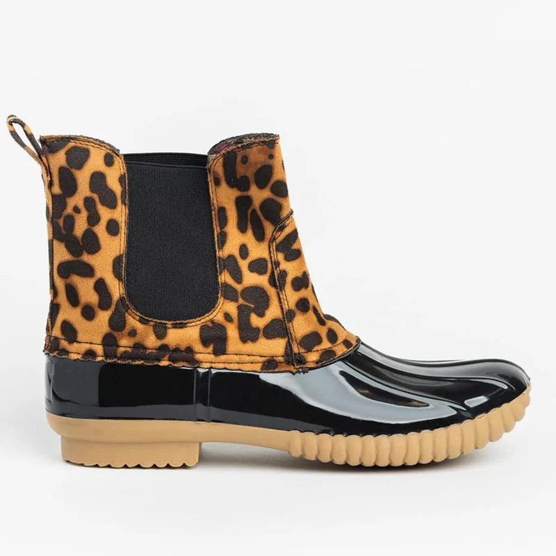 Women Chelsea Waterproof Rain Ankle Boots - Image 2