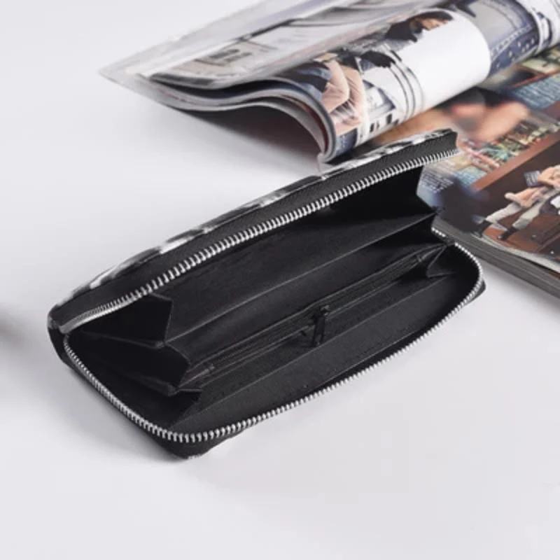 Women Classic Leopard Animal Print Long Wallets - Image 4