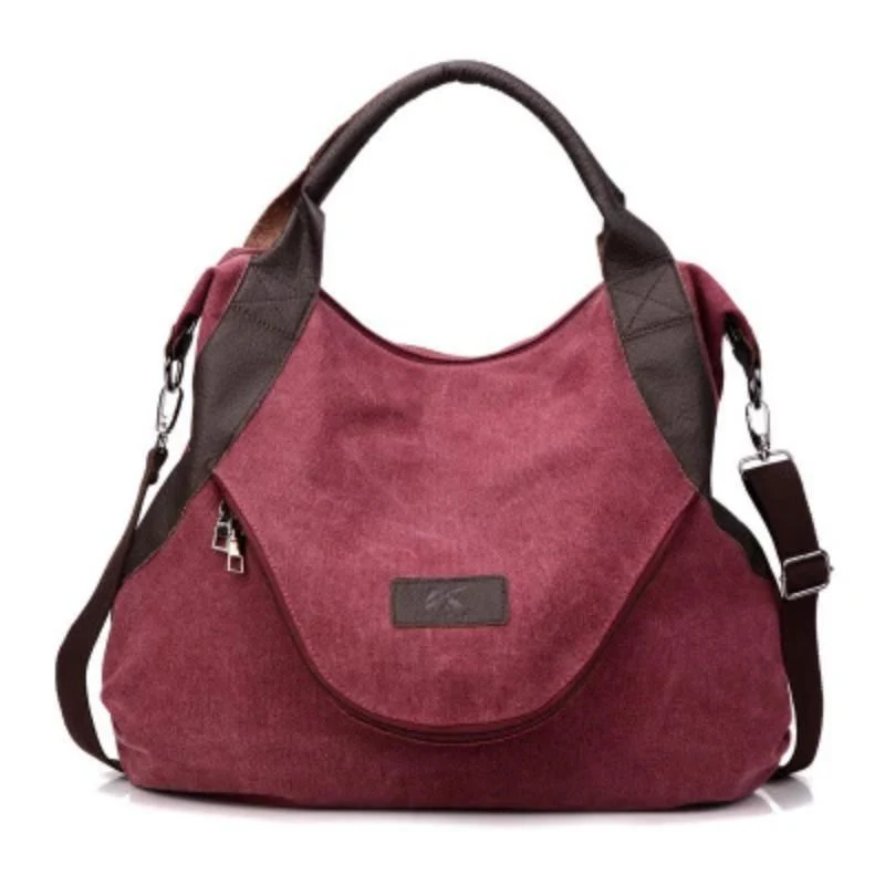 Women Large Capacity Pocket Casual Tote Handbag - Image 2