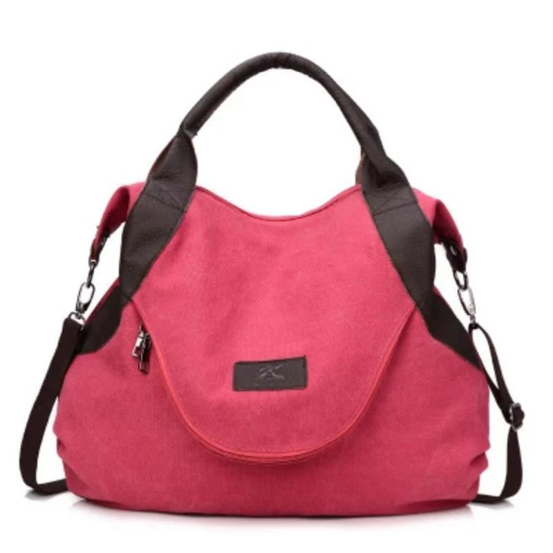 Women Large Capacity Pocket Casual Tote Handbag - Image 4