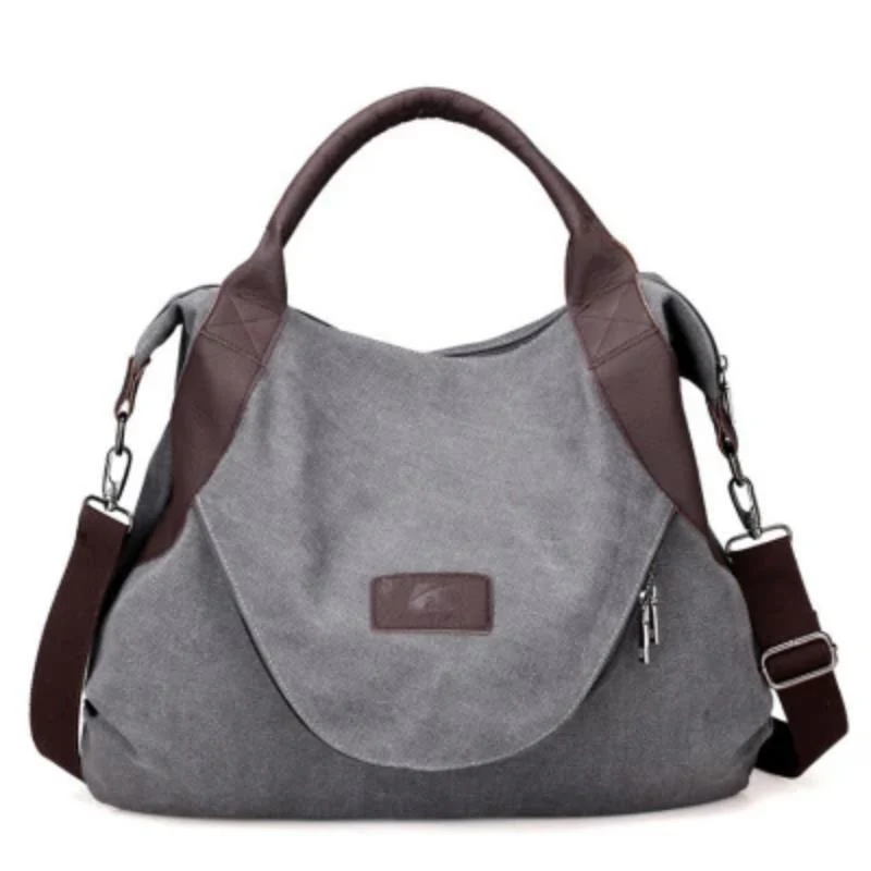 Women Large Capacity Pocket Casual Tote Handbag - Image 6