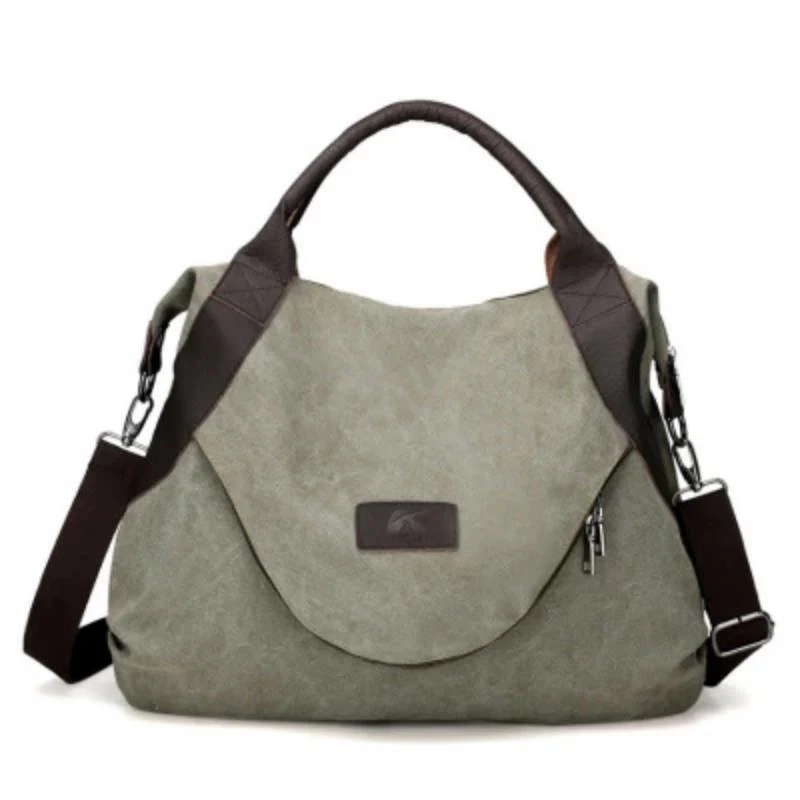 Women Large Capacity Pocket Casual Tote Handbag - Image 7