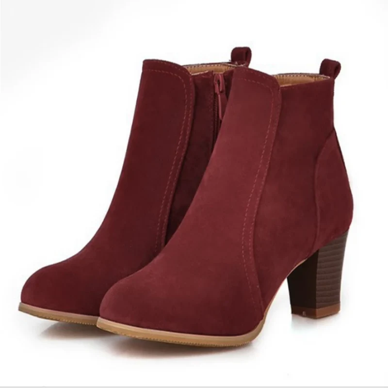 Women Party Western Stretch Fabric Boots - Image 2
