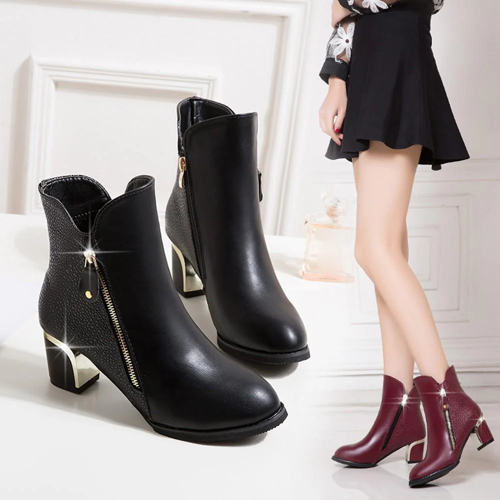 Women Pumps England Martin Boots - Image 5