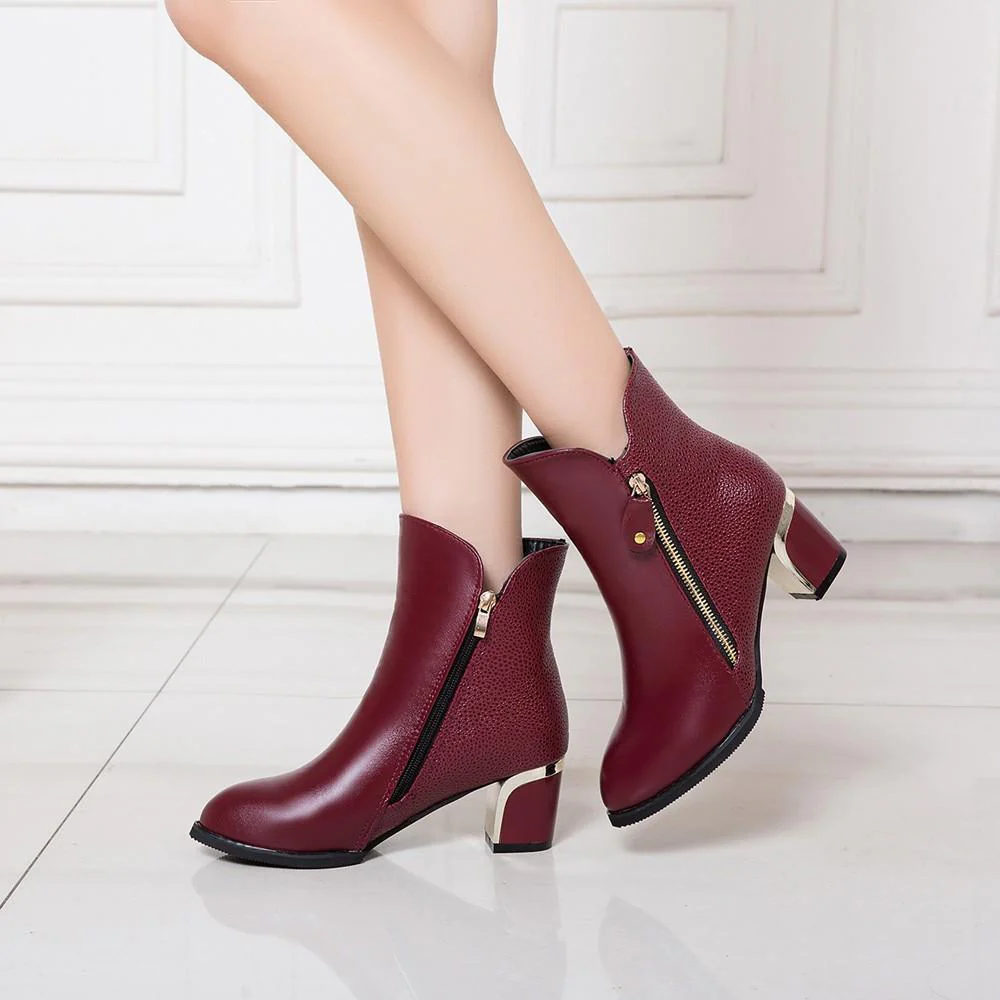 Women Pumps England Martin Boots - Image 8