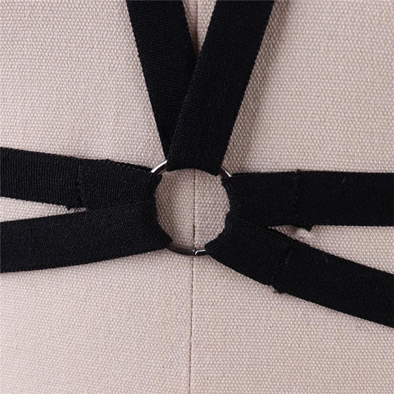 Women Sexy Five-Pointed Star Shape Elastic Cage Bra Cupless Bra Bustier - Image 7