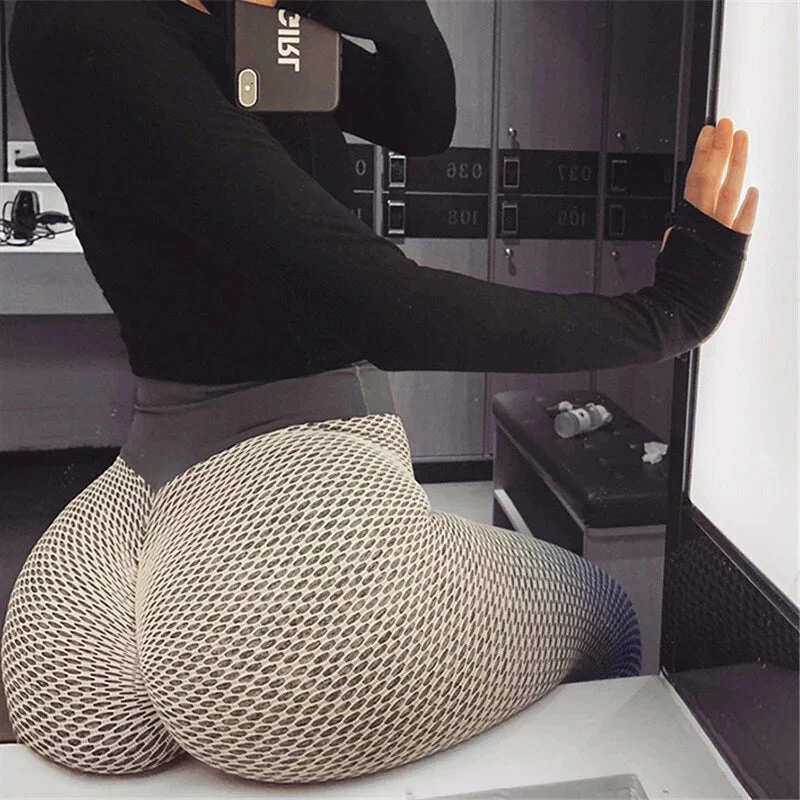 Women Sport Yoga Pants Sexy Tight Leggings - Image 9