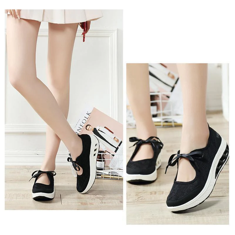 Women Spring Shoes Slip On Platform - Image 11