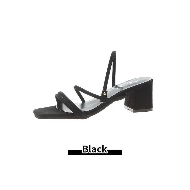 Women Suede Pumps Sandals Casual Shoes - Image 5