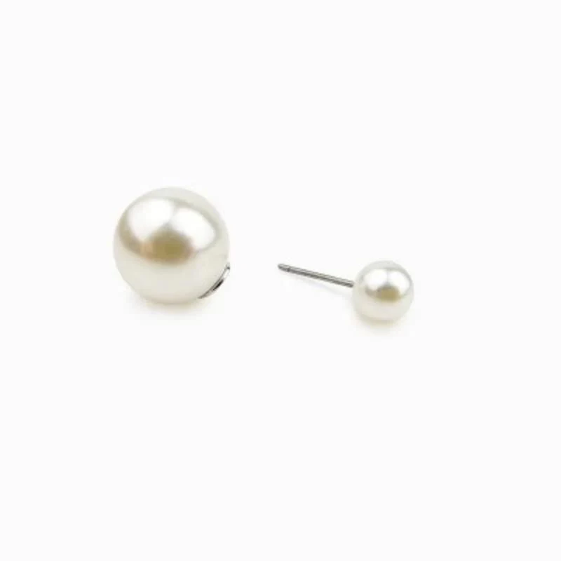 Women Vintage Pins Double Head Simulation Pearl Big Brooches, 5PCs - Image 5