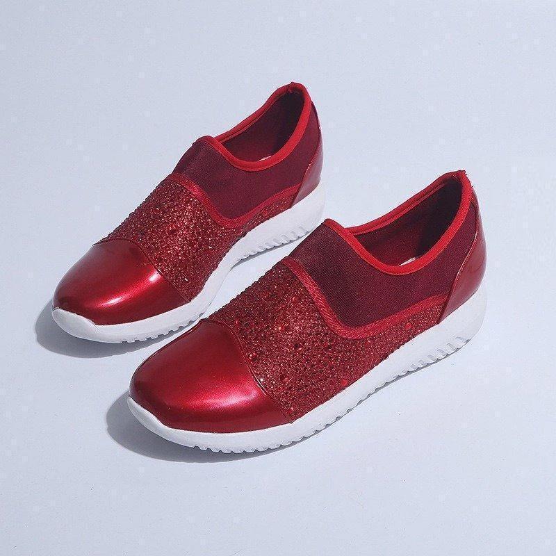 Women Woven Mesh Flat Shoes - Image 4