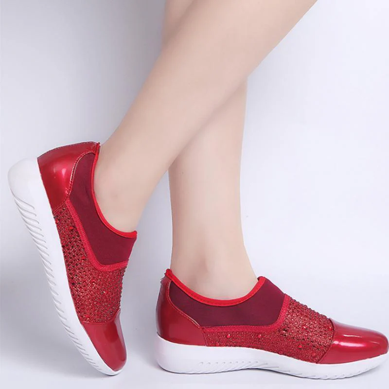 Women Woven Mesh Flat Shoes - Image 7