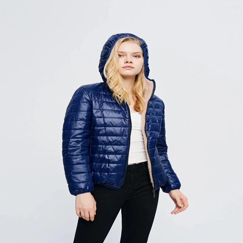 Women Zipper Fleece Basic Jackets Coat - Image 8