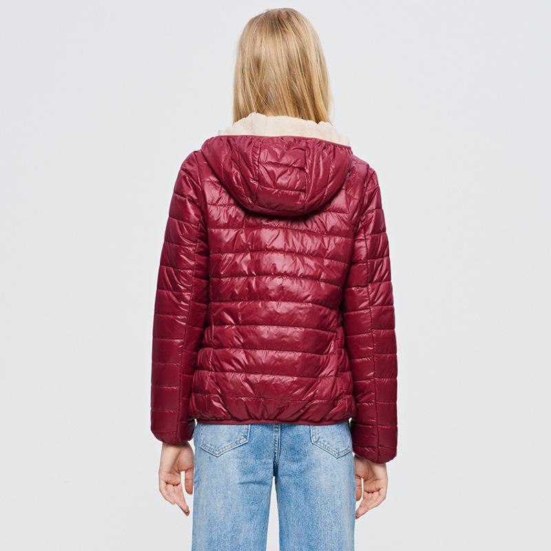 Women Zipper Fleece Basic Jackets Coat - Image 9