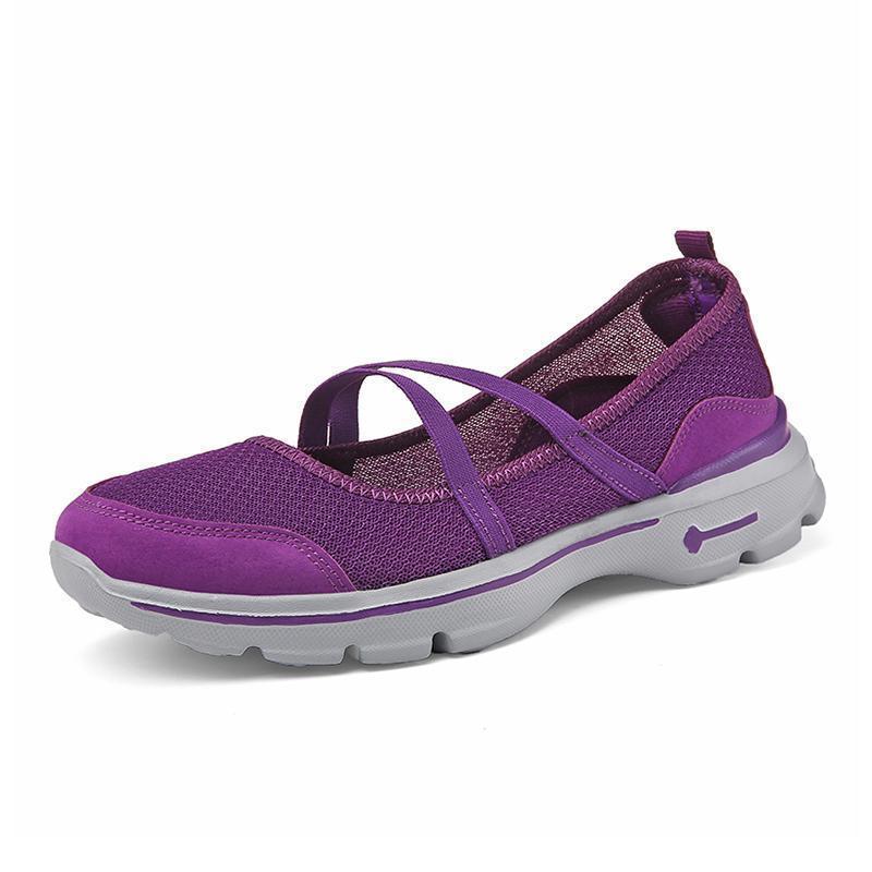 Women's breathable mesh flat shoes - Image 10