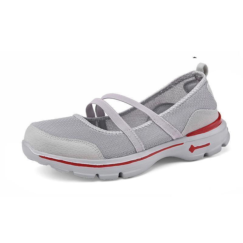 Women's breathable mesh flat shoes - Image 11