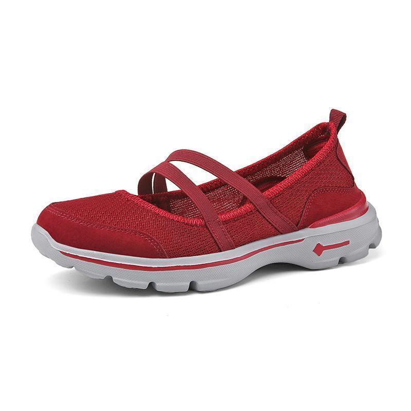 Women's breathable mesh flat shoes - Image 12