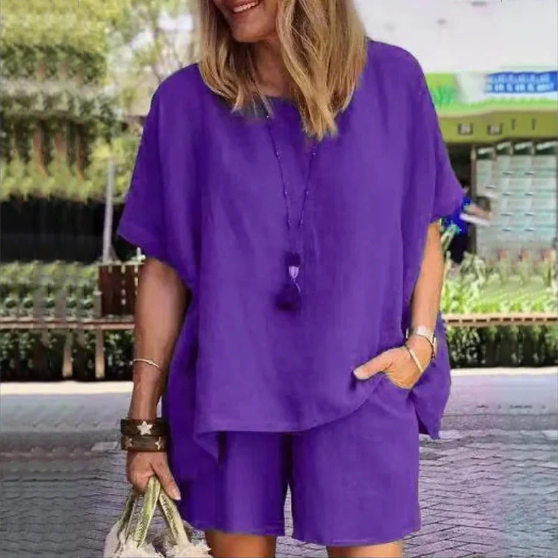 Women's Casual T-shirt Set - Image 14