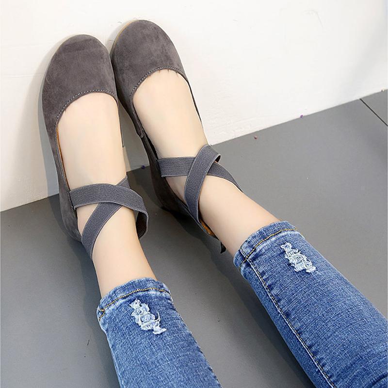 Women's Classical Elastic Ballet Flats - Image 10