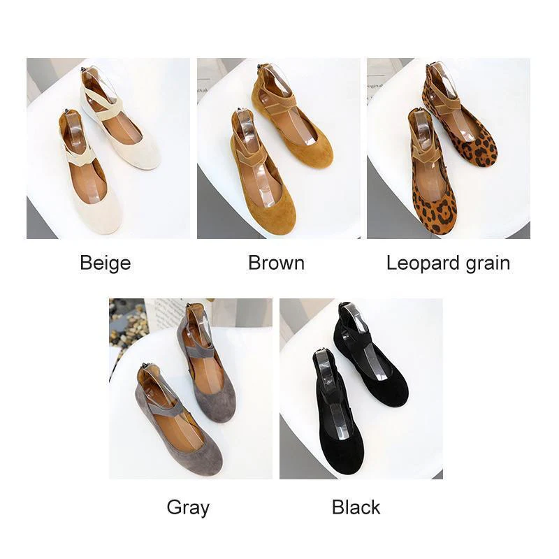 Women's Classical Elastic Ballet Flats - Image 4