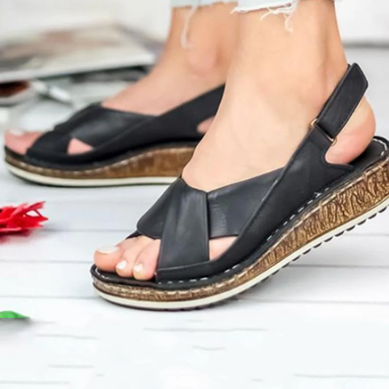 Women's Comfortable Open Toe Summer Sandals - Image 2