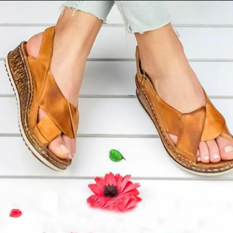 Women's Comfortable Open Toe Summer Sandals - Image 3