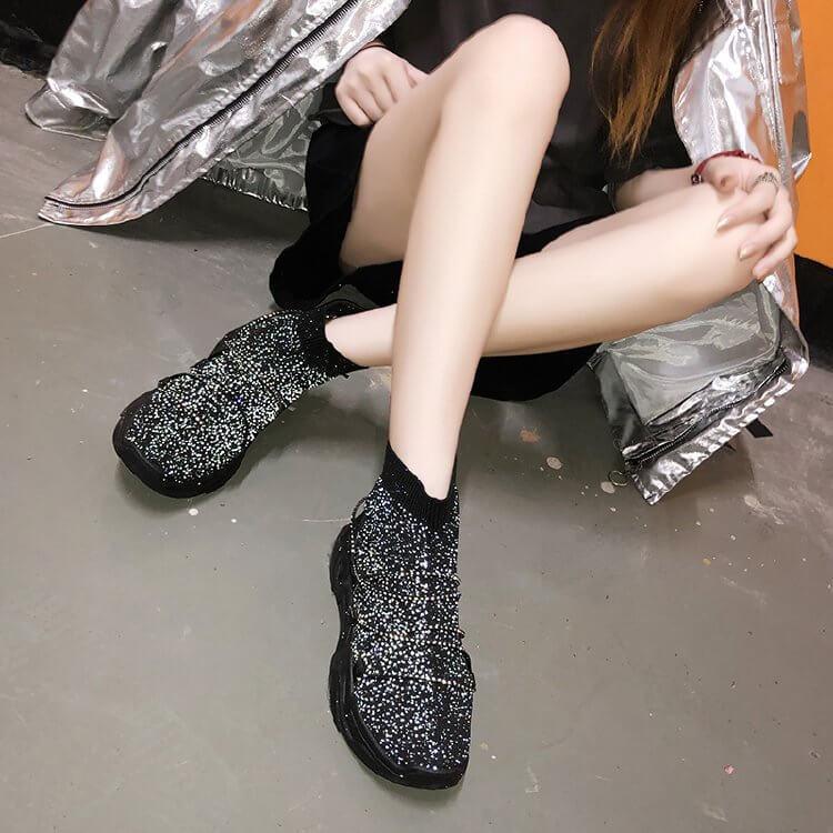 Women's reflective sneakers - Image 5