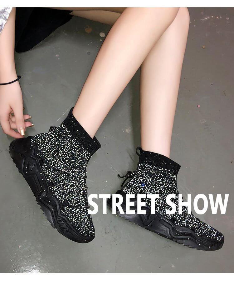 Women's reflective sneakers - Image 7