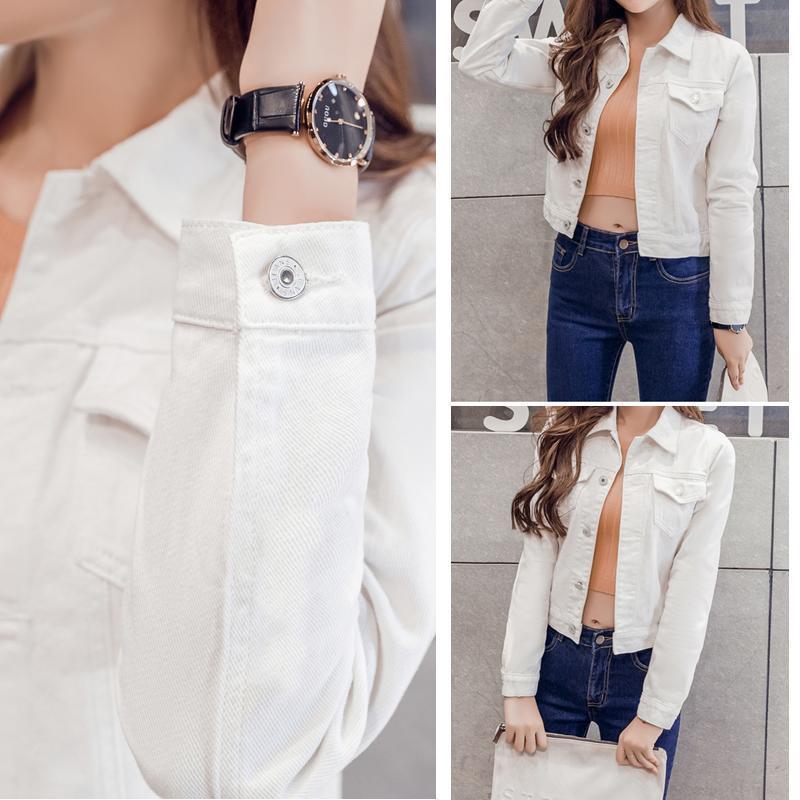 Women's Stretch Denim Jacket - Image 7