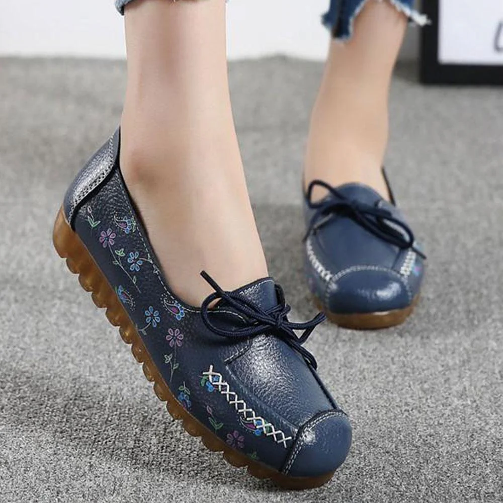 Women's Sweet Flat Lace Casual Shoes - Image 11