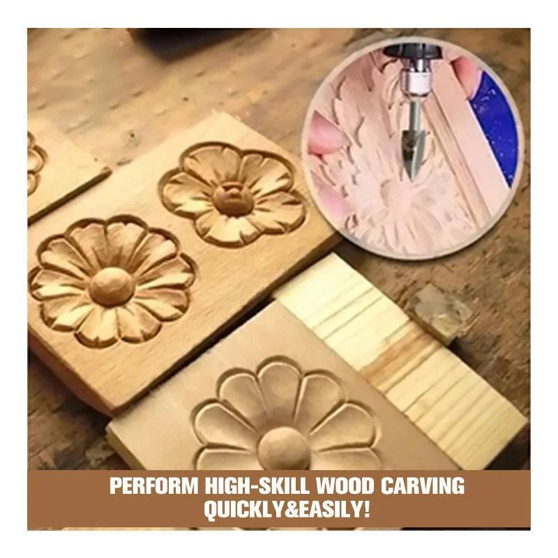 Wood Carving & Engraving Drill Bit Set - Image 7