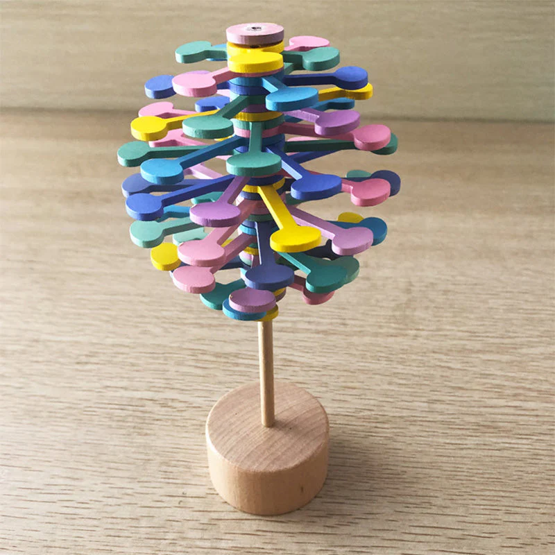 Wood Rotating Magic Wand - Image 2