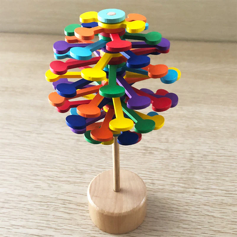 Wood Rotating Magic Wand - Image 3
