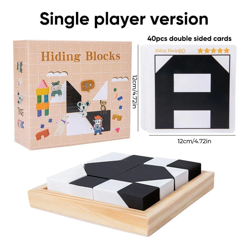 Wooden Hidden Block Puzzle - Image 17