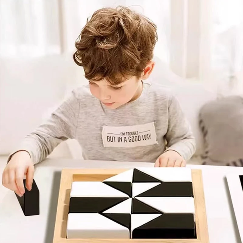 Wooden Hidden Block Puzzle - Image 2