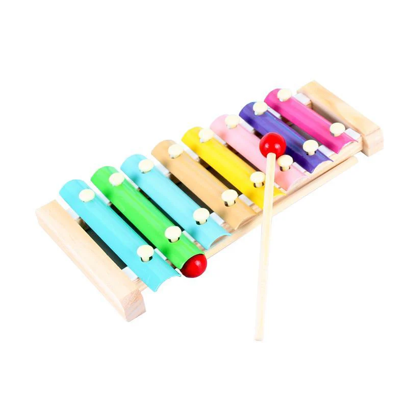 Wooden Octave Knocking Piano Baby Beat Xylophone - Image 2