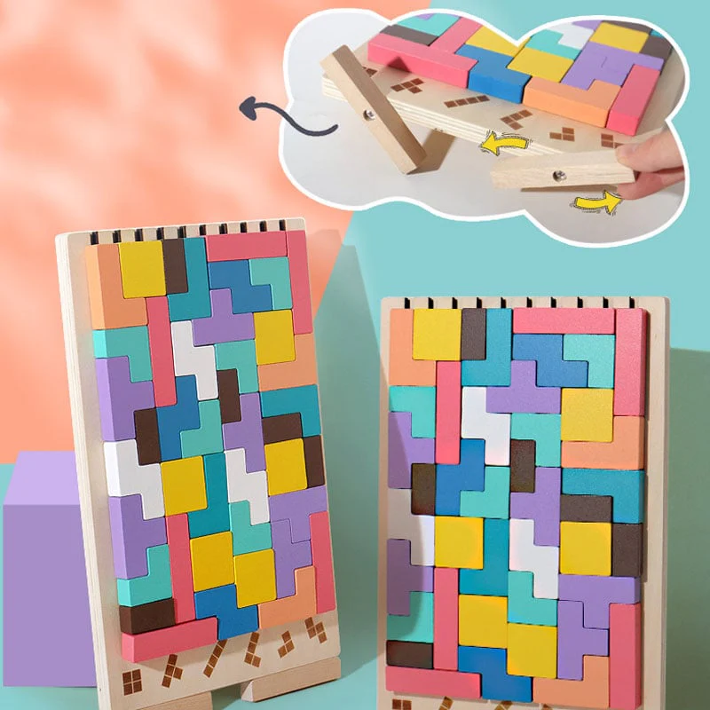 Wooden Stacking Puzzle Toy - Image 13