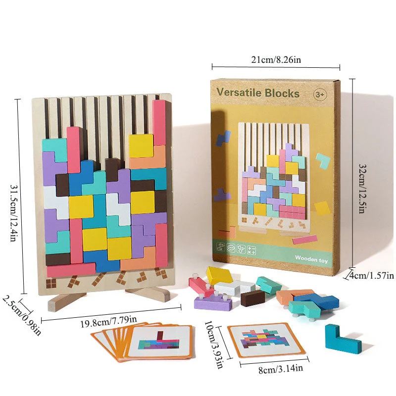 Wooden Stacking Puzzle Toy - Image 14