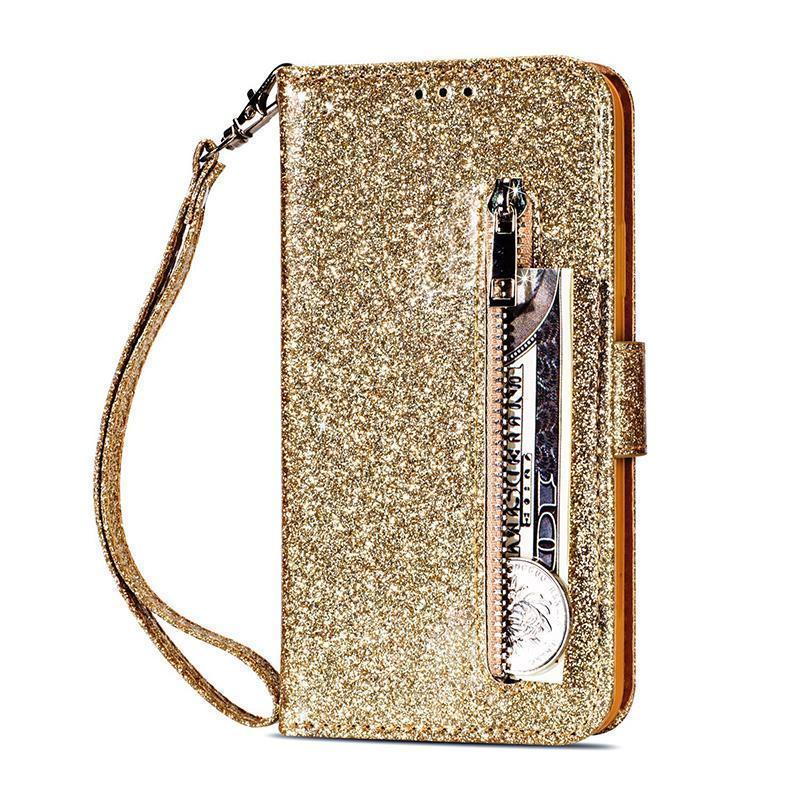 Zipper Wallet PU Leather phone Case - Image 2