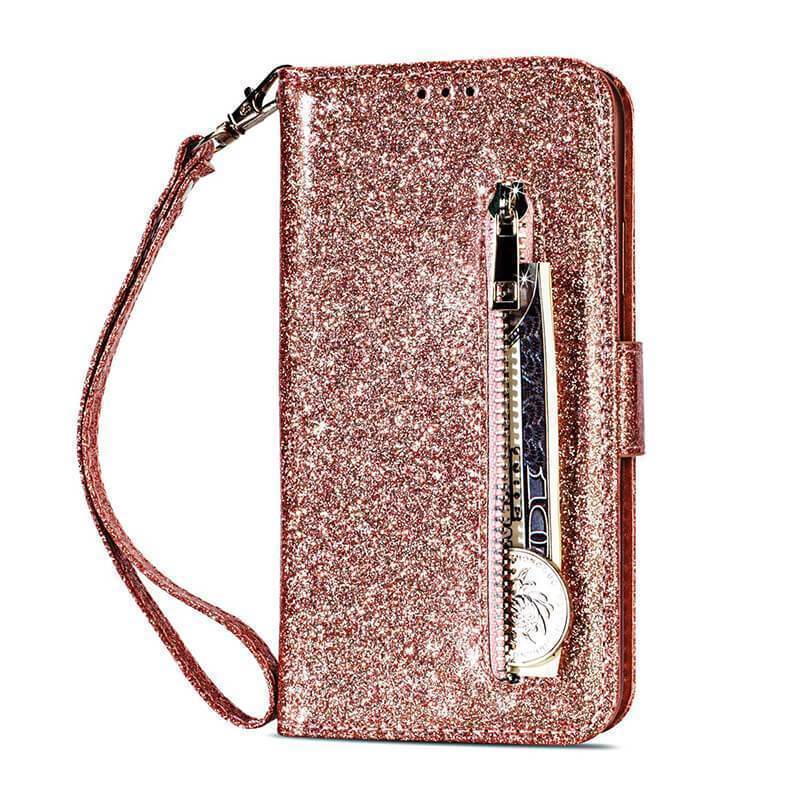 Zipper Wallet PU Leather phone Case - Image 4