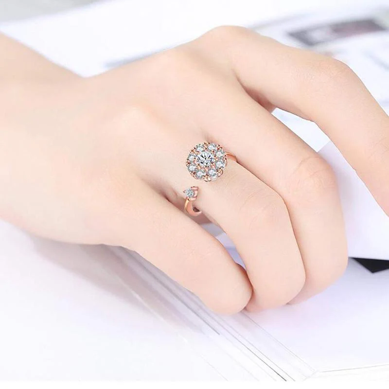 Zircon Rotary Ring - anxiety reliever - Image 3