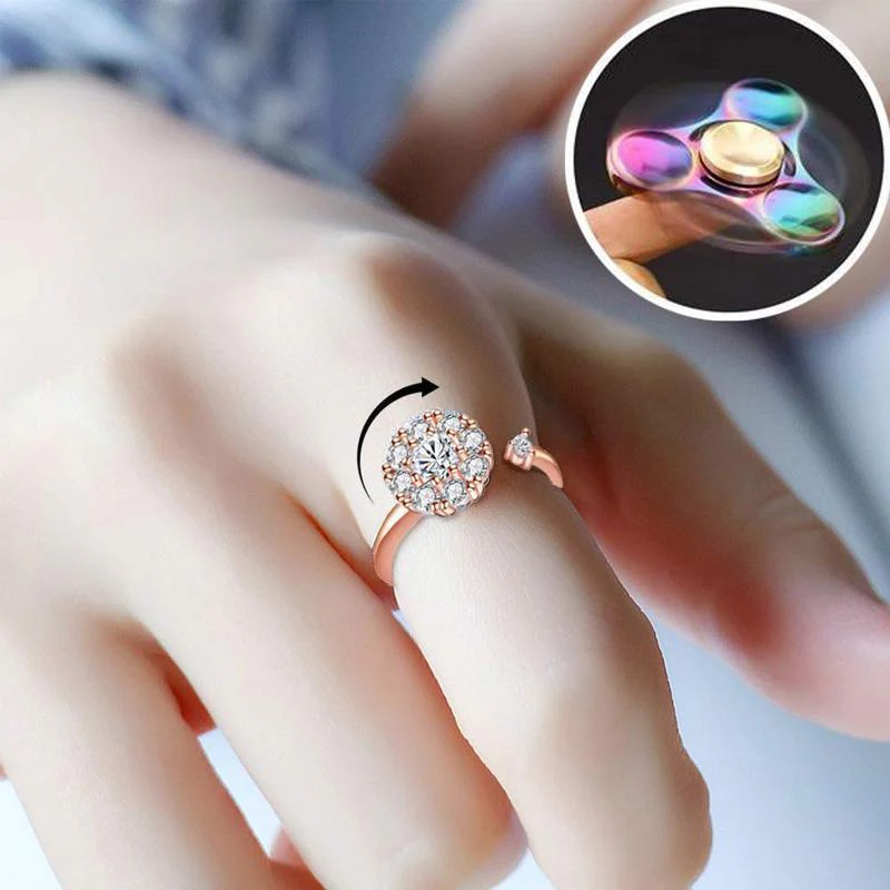 Zircon Rotary Ring - anxiety reliever - Image 4
