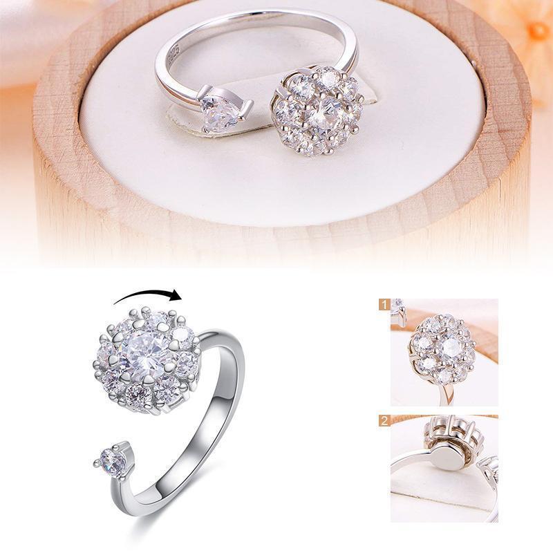 Zircon Rotary Ring - anxiety reliever - Image 5