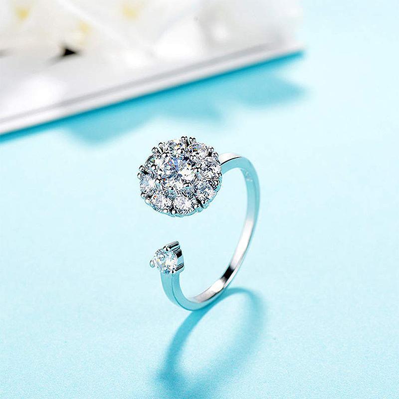 Zircon Rotary Ring - anxiety reliever - Image 6